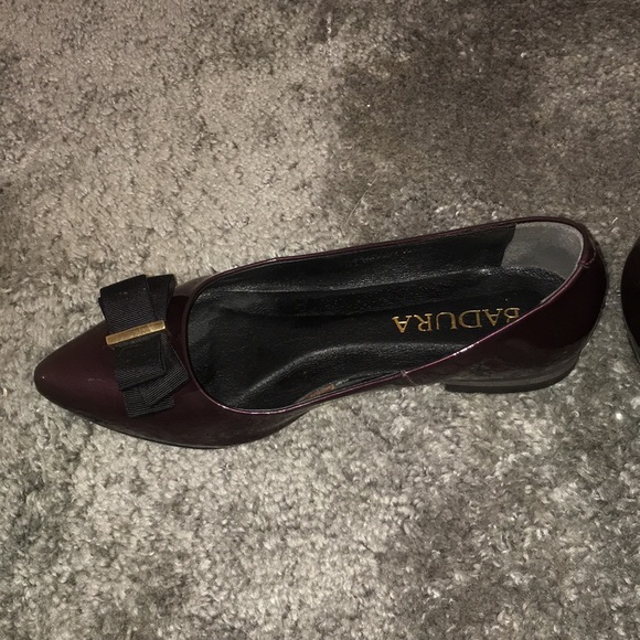 BADURA leather flats - size 6 - Picture 2 of 4